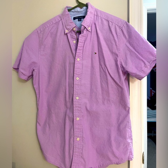 Tommy Hilfiger Purple Button Down - Picture 1 of 6